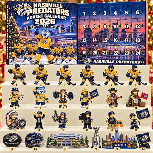 Premium NHL NP 24-Piece Hockey Collectible Advent Calendar V2