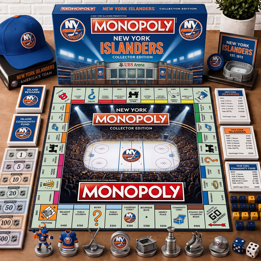 Premium NHL NYI Monopoly Collector’s Edition Board Game