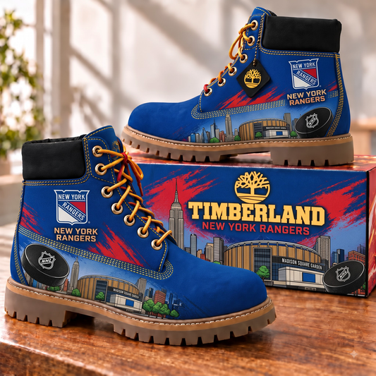 Premium NHL NYR Skyline Collector Boots V2