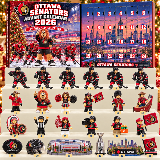 Premium NHL OS 24-Piece Hockey Collectible Advent Calendar V2