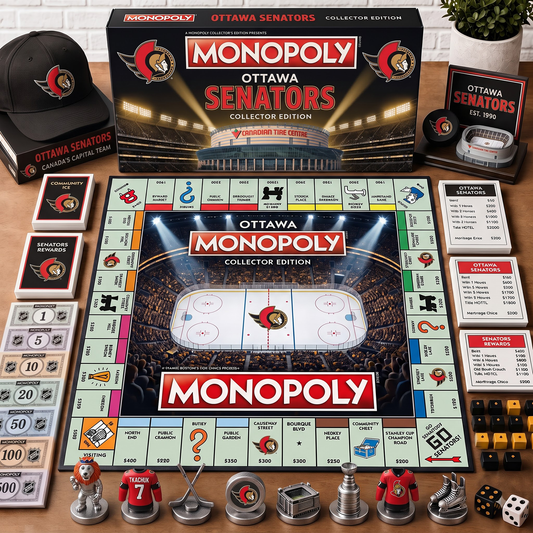 Premium NHL OS Monopoly Collector’s Edition Board Game