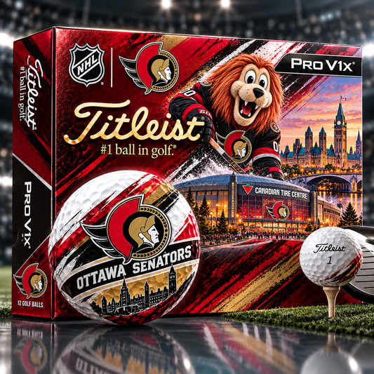Premium NHL OS x Titleist Pro V1 Skyline & Stadium Golf Balls Set