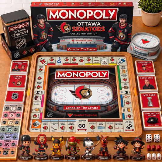 Premium NHL OTT Nest Monopoly Collector’s Edition Board Game V4