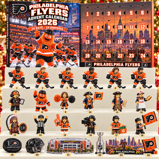 Premium NHL PF 24-Piece Hockey Collectible Advent Calendar V2