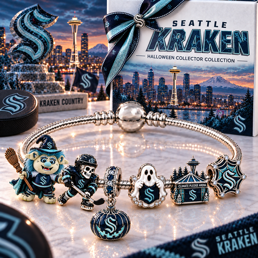 Premium NHL SK Halloween Gold Charm Bracelet Set V4