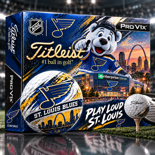 Premium NHL SLB x Titleist Pro V1 Skyline & Stadium Golf Balls Set