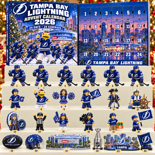 Premium NHL TBL 24-Piece Hockey Collectible Advent Calendar V2