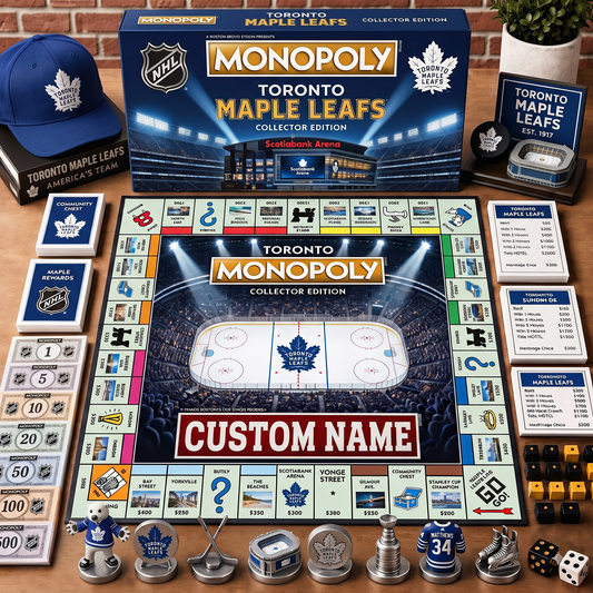 Premium NHL TOR Collector’s Edition Board Game Custom name