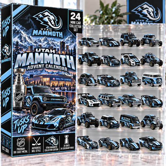 Premium NHL UTA Mini Car Advent Calendar V4