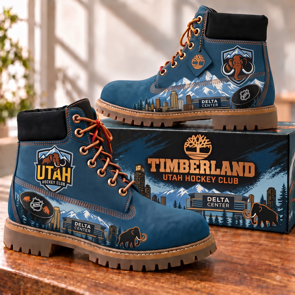Premium NHL UTA Skyline Collector Boots V2