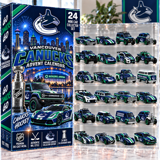 Premium NHL VAN Mini Car Advent Calendar V4