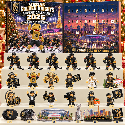 Premium NHL VGK 24-Piece Hockey Collectible Advent Calendar V2