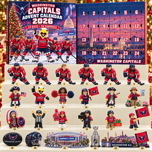 Premium NHL WC 24-Piece Hockey Collectible Advent Calendar V2