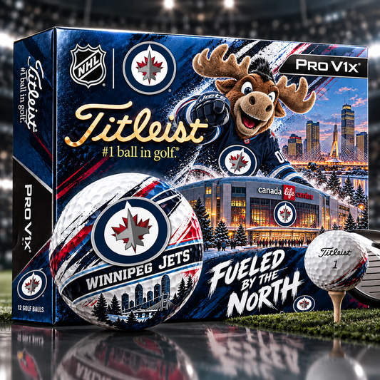Premium NHL WJ x Titleist Pro V1 Skyline & Stadium Golf Balls Set