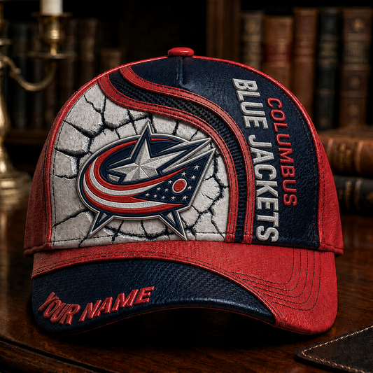 Premium NHL x CBJ 3D Cap DATND TANTD 250526