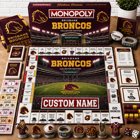 Premium NRL BB Collector’s Edition Board Game Custom name