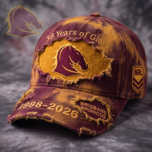 Premium NRL BB Glory Vintage Distressed Embroidered Cap