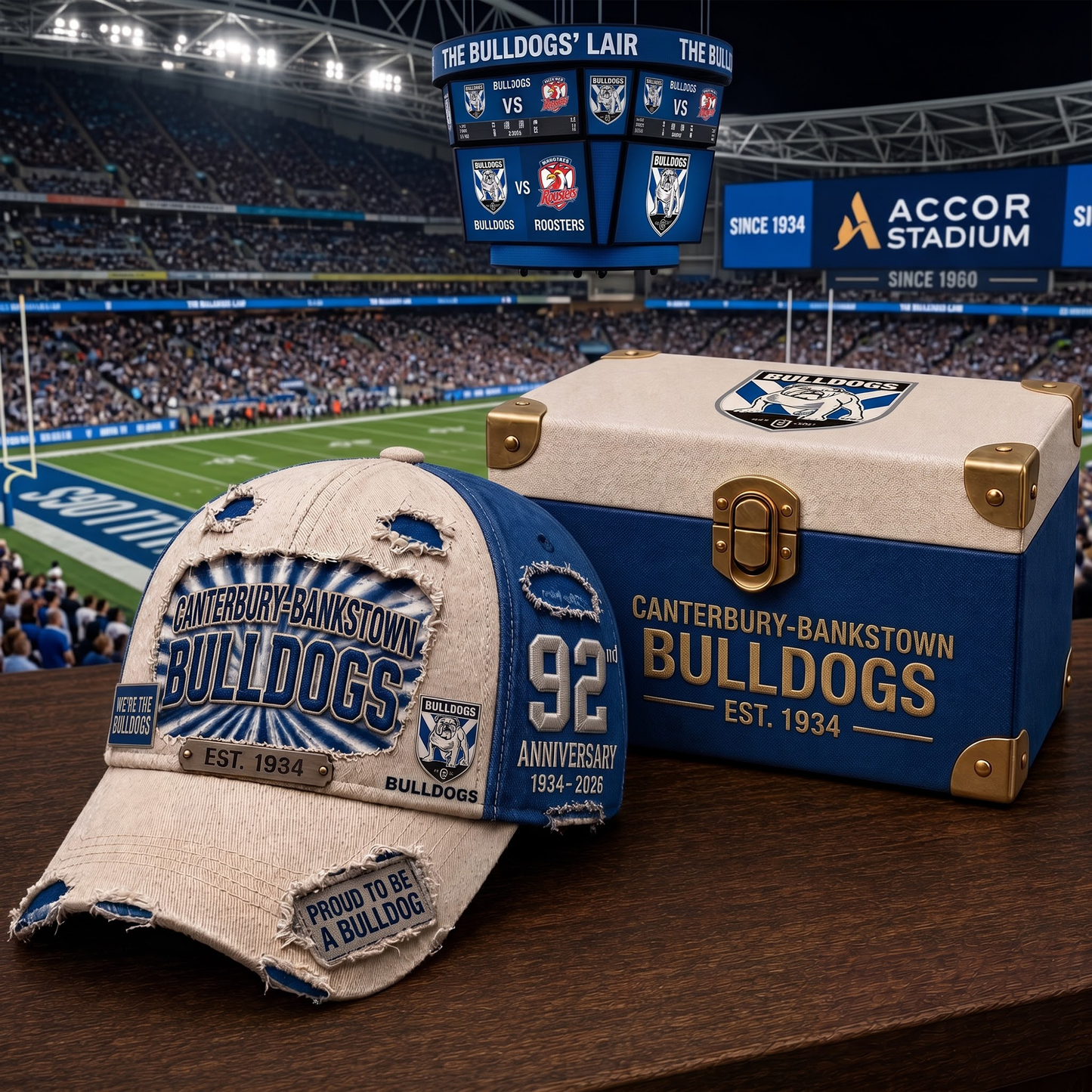 Premium NRL CBB Anniversary Distressed Cap
