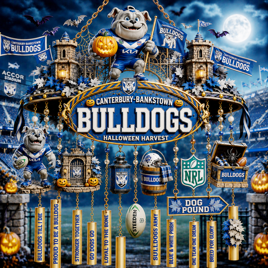 Premium NRL CBB Halloween Wind Chime