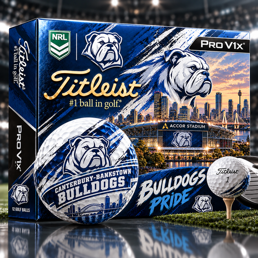 Premium NRL CBB x Titleist Pro V1 Skyline & Stadium Golf Balls Set