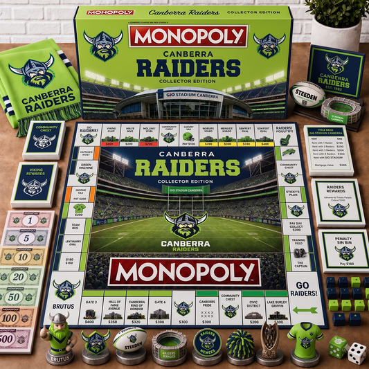 Premium NRL CR Monopoly Collector’s Edition Board Game