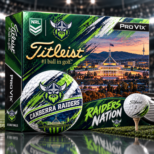 Premium NRL CR x Titleist Pro V1 Skyline & Stadium Golf Balls Set
