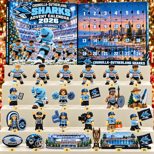 Premium NRL CSS 24-Piece Rugby Collectible Advent Calendar V2