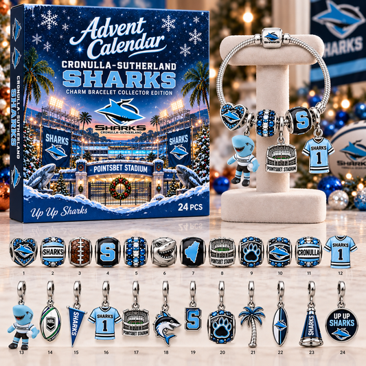 Premium NRL CSS Advent Calendar Charm Bracelet Set V5