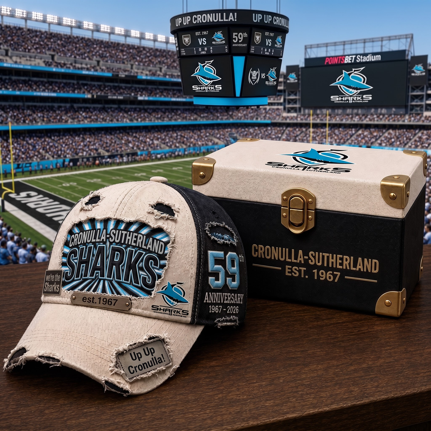 Premium NRL CSS Anniversary Distressed Cap