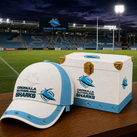 Premium NRL CSS Embossed Leather Cap