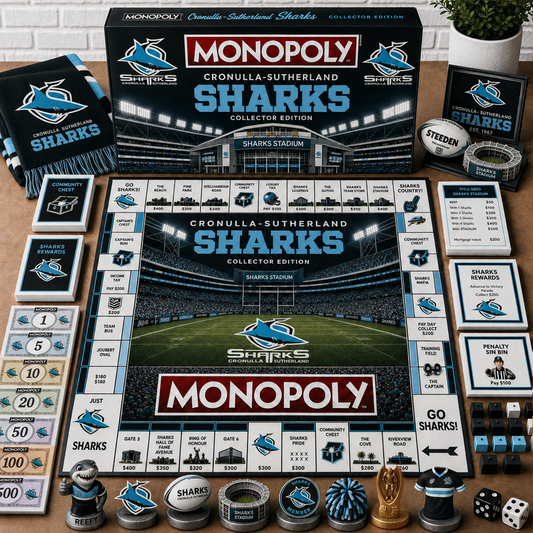 Premium NRL CSS Monopoly Collector’s Edition Board Game