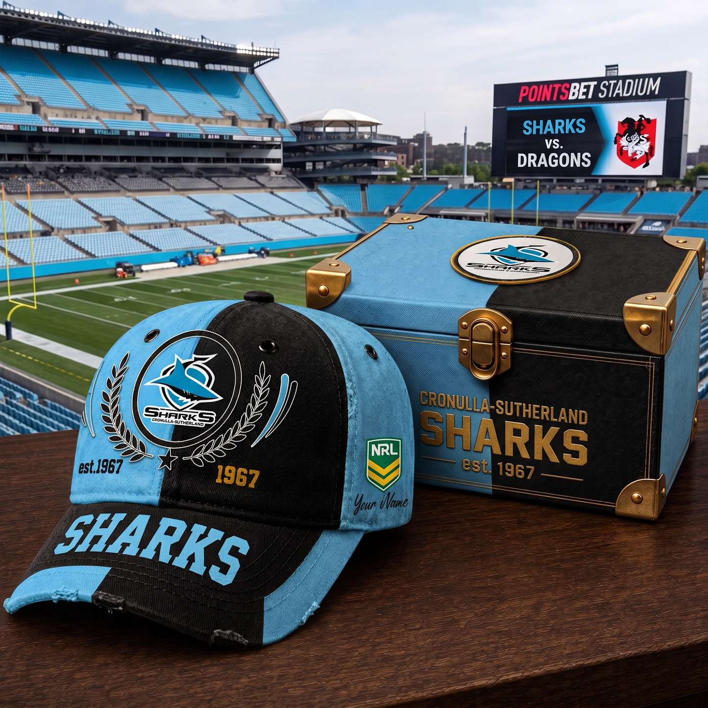 Premium NRL CSS Vintage Heritage Distressed Cap V2