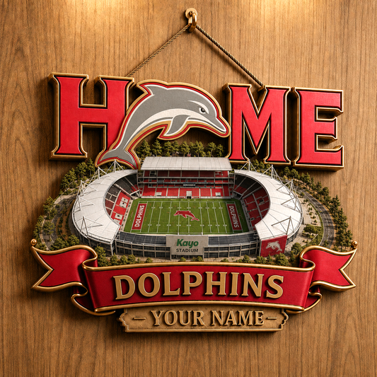 Premium NRL DOL Stadium Metal Wall Art