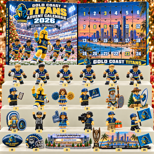 Premium NRL GCT 24-Piece Rugby Collectible Advent Calendar V2
