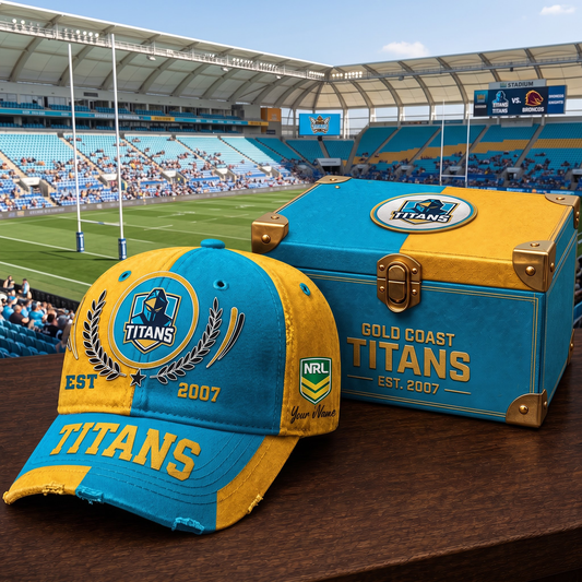 Premium NRL GCT Vintage Heritage Distressed Cap V2