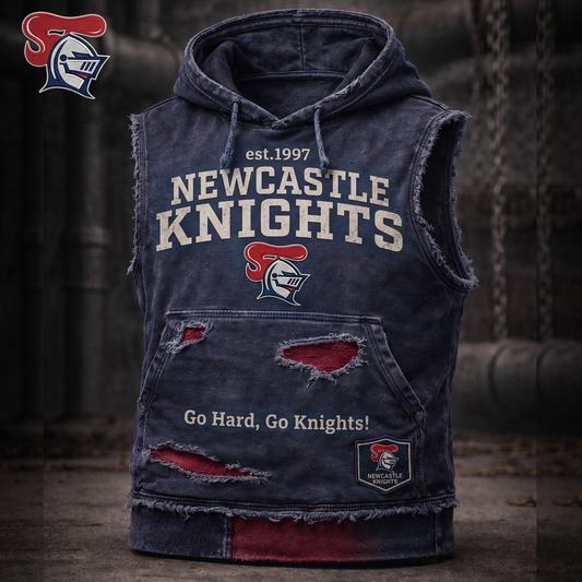 Premium NRL KN Vintage Distressed Hooded Tank