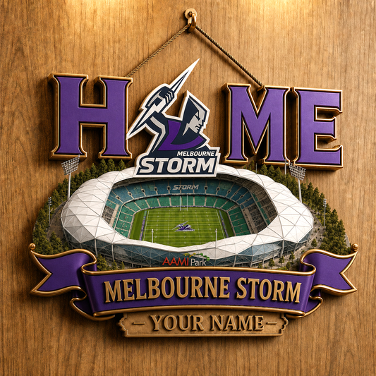 Premium NRL MEL Stadium Metal Wall Art