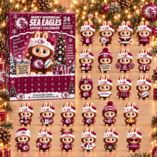 Premium NRL MWSE x Labubu Christmas Avent Calendar V7