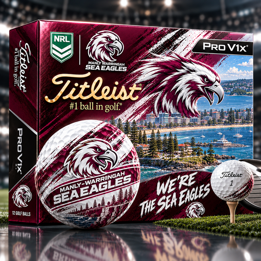 Premium NRL MWSE x Titleist Pro V1 Skyline & Stadium Golf Balls Set