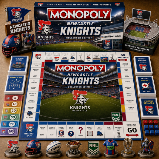Premium NRL NK Game Night Monopoly Collector’s Edition Board Game V5