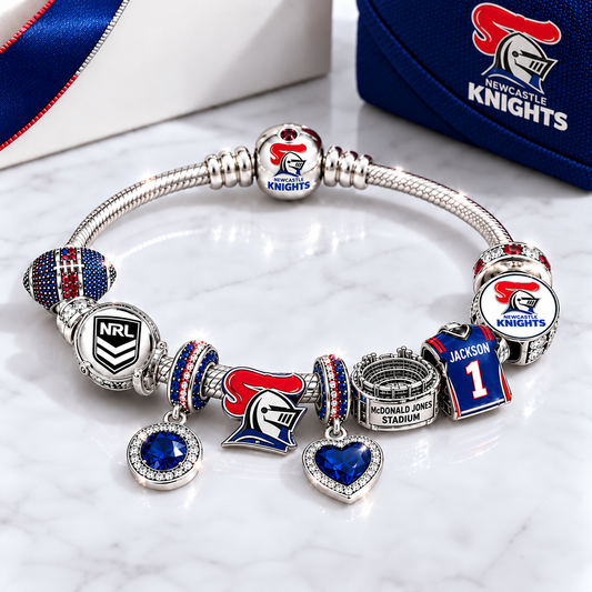 Premium NRL NK Team Spirit Charm Bracelet V8