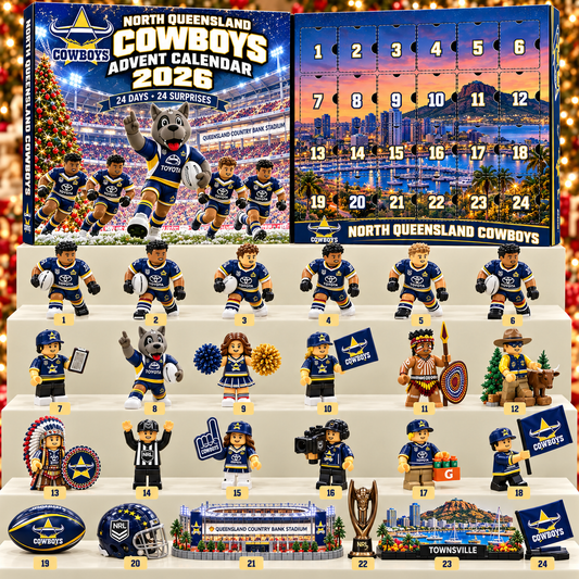 Premium NRL NQC 24-Piece Rugby Collectible Advent Calendar V2