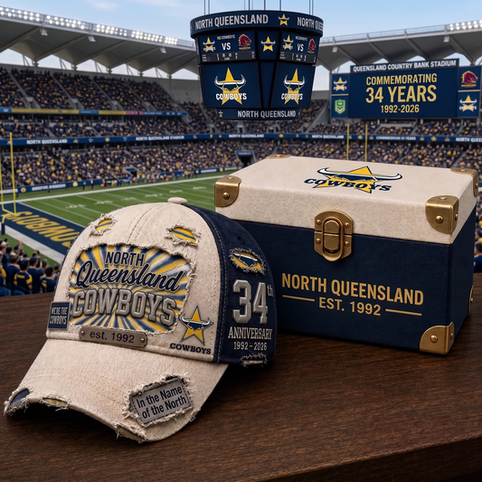 Premium NRL NQC Anniversary Distressed Cap