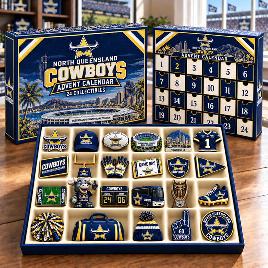 Premium NRL NQC Team Spirit 24-Piece Advent Calendar V3