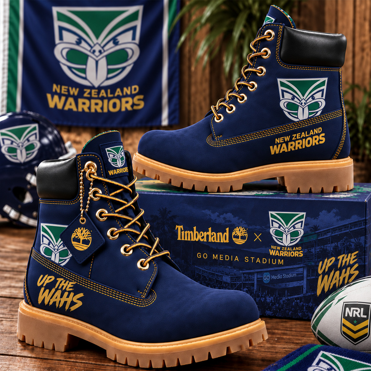 Premium NRL NZW Heritage Boots