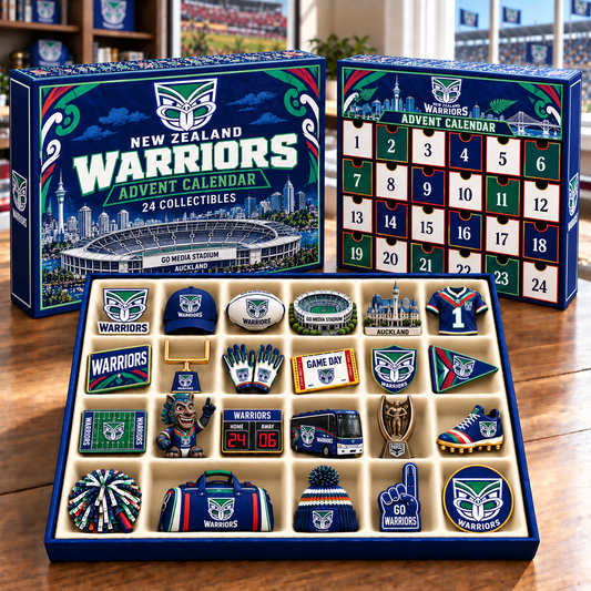 Premium NRL NZW Team Spirit 24-Piece Advent Calendar V3