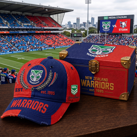 Premium NRL NZW Vintage Heritage Distressed Cap V2