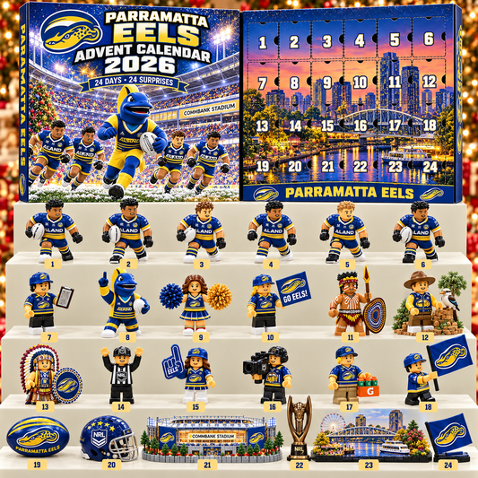 Premium NRL PE 24-Piece Rugby Collectible Advent Calendar V2