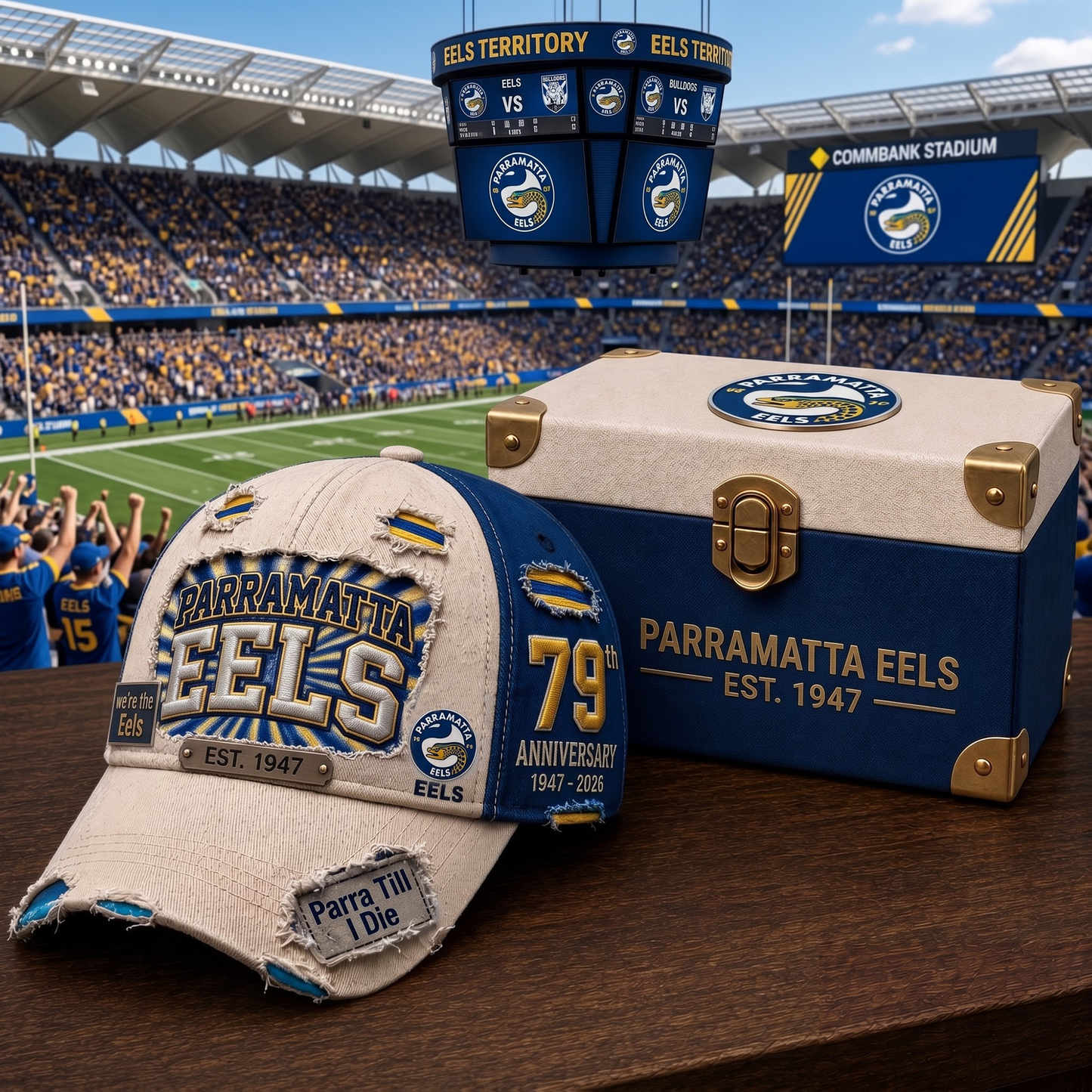 Premium NRL PE Anniversary Distressed Cap