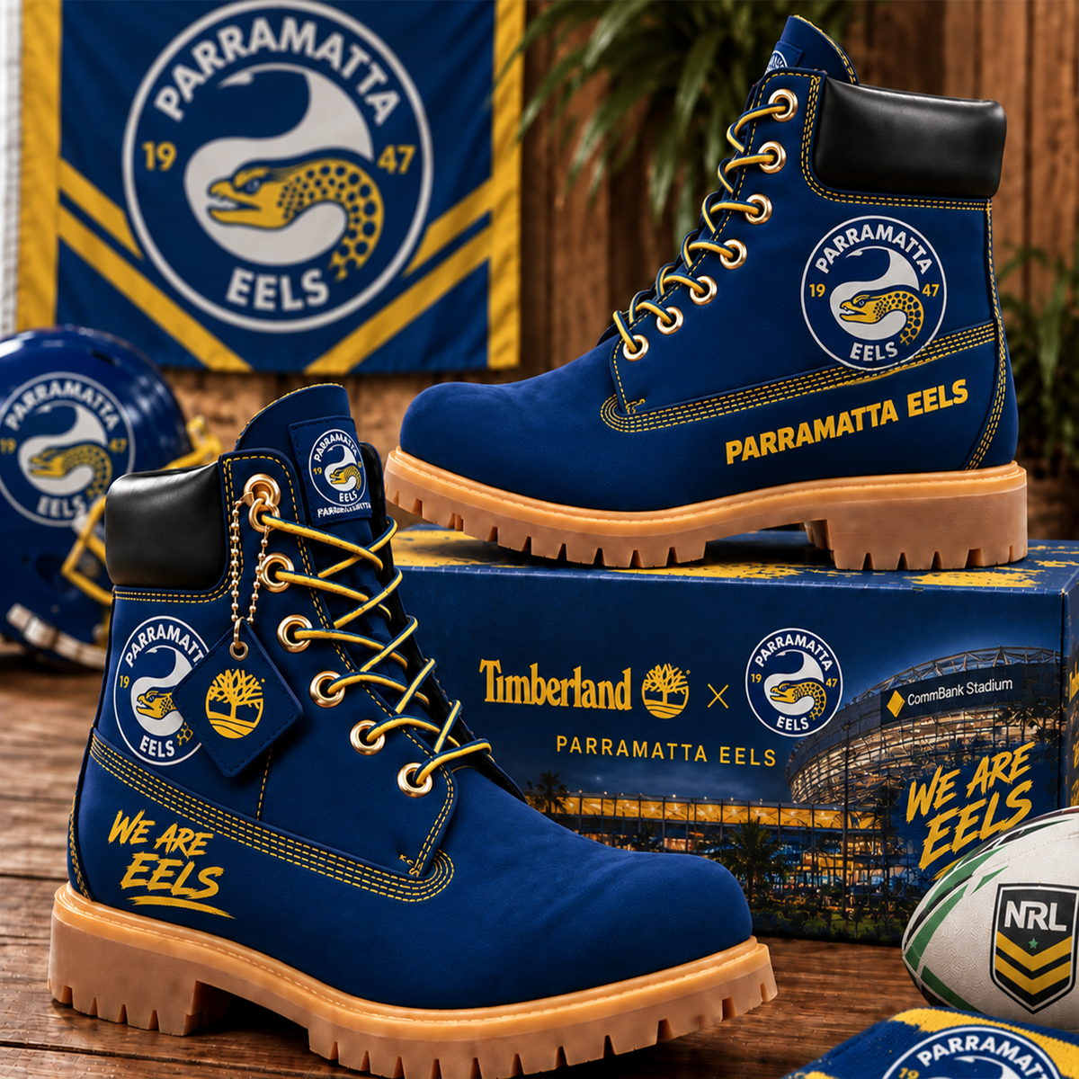 Premium NRL PE Heritage Boots